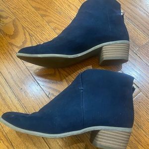 Dolce vita navy suede boots